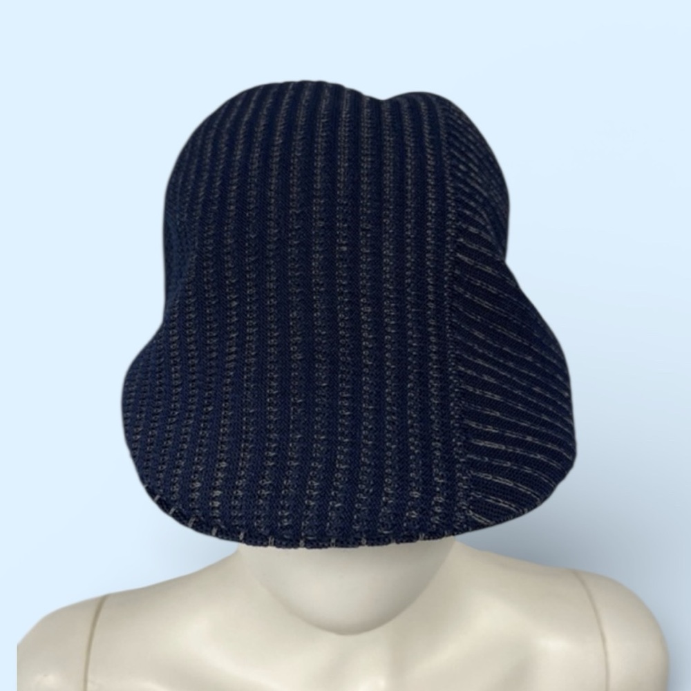 KANGOL Navy Blue Striped Hat